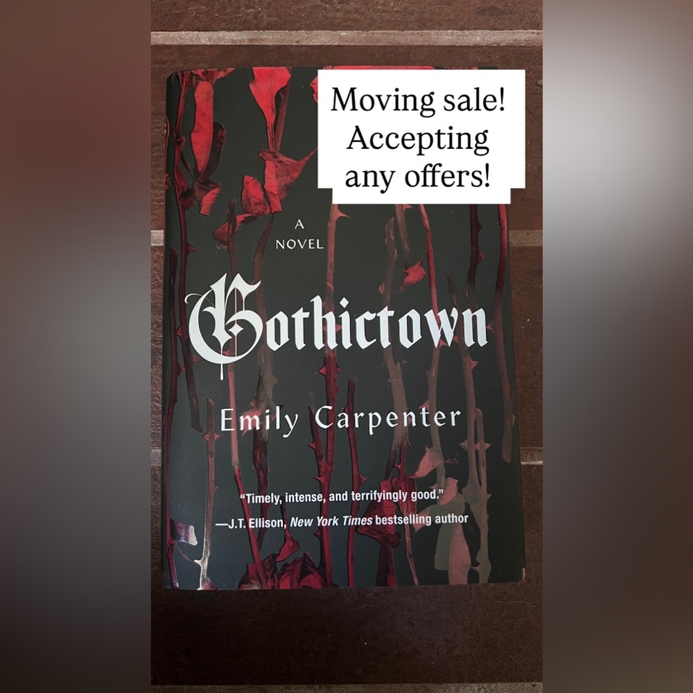 “Gothictown” Hardcover Horror Novel by Emily Carpenter